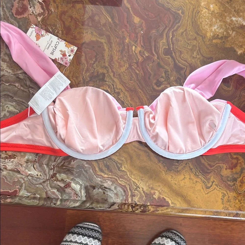 Cupshe Bold Red and Pink Bikini - Picture 6 of 7